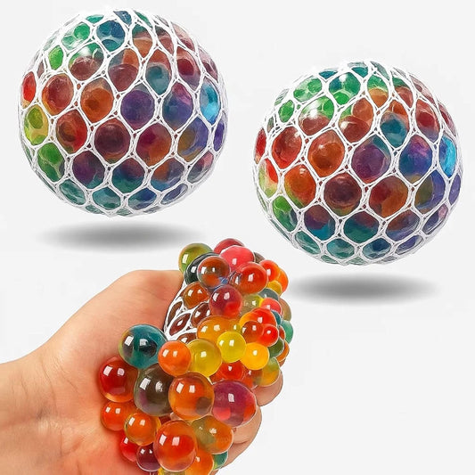 Mesh Stress Ball Toy for Kids 3+ Years | Fun Sensory Stress Relief - Bouncy Boo - Kids Toys Store