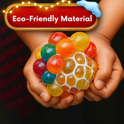 Mesh Stress Ball Toy for Kids 3+ Years | Fun Sensory Stress Relief - Bouncy Boo - Kids Toys Store