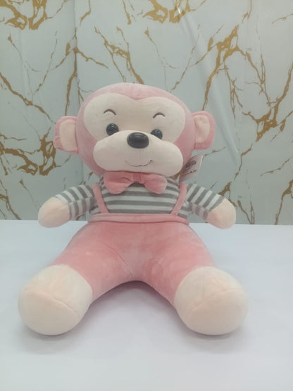 Monkey Teddy Bear Soft Toy for Kids 1–6 Years | Cute & Huggable Plush Doll for Playtime & Gifting - Bouncy Boo - Kids Toys Store