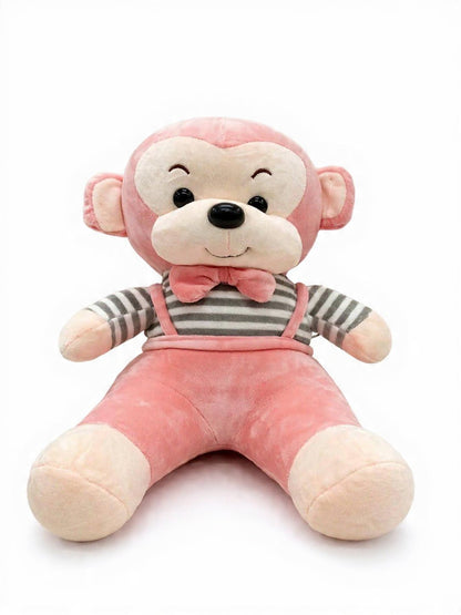 Monkey Teddy Bear Soft Toy for Kids 1–6 Years | Cute & Huggable Plush Doll for Playtime & Gifting - Bouncy Boo - Kids Toys Store
