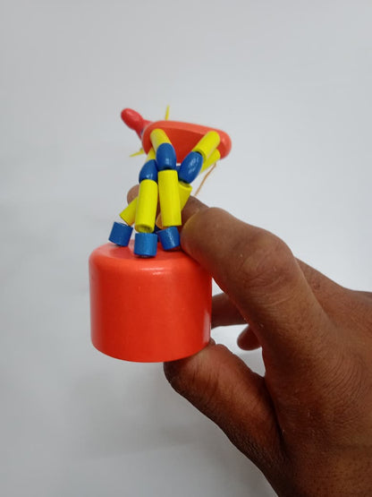Montessori Wooden Pull Along Giraffe Toy for Toddlers 1–3 Years | Walking & Motor Skills Development - Bouncy Boo - Kids Toys Store