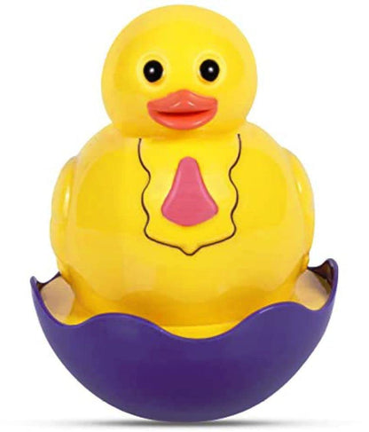 Musical Duck Roly Poly Wobbling Toy for Infants 6+ Months – Improves Sensory Development - Bouncy Boo - Kids Toys Store