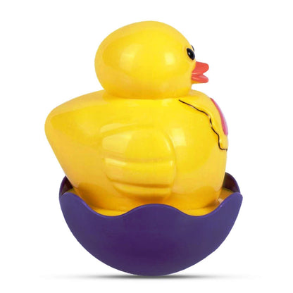 Musical Duck Roly Poly Wobbling Toy for Infants 6+ Months – Improves Sensory Development - Bouncy Boo - Kids Toys Store