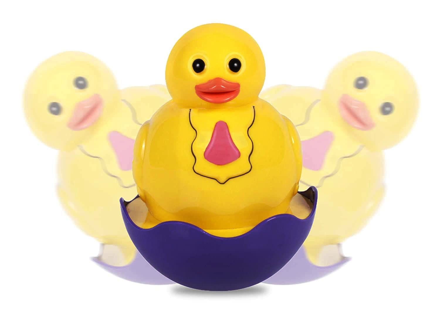 Musical Duck Roly Poly Wobbling Toy for Infants 6+ Months – Improves Sensory Development - Bouncy Boo - Kids Toys Store