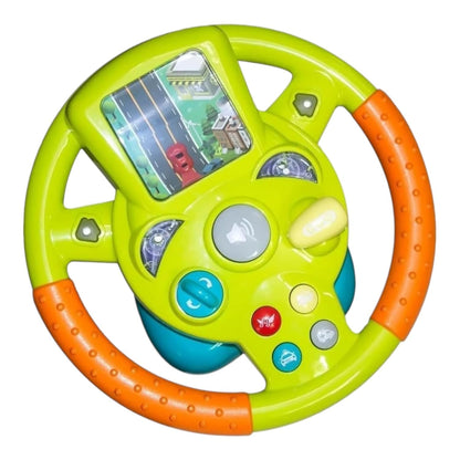 Musical Steering Wheel Toy - Bouncy Boo - Kids Toys Store