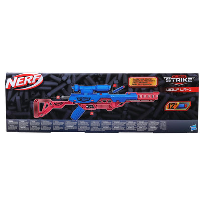 Nerf Alpha Strike Wolf LR - 1 Dart Blaster for Kids 8+ – Long - Range Target Shooting Toy for Active Outdoor Fun - Bouncy Boo - Kids Toys Store