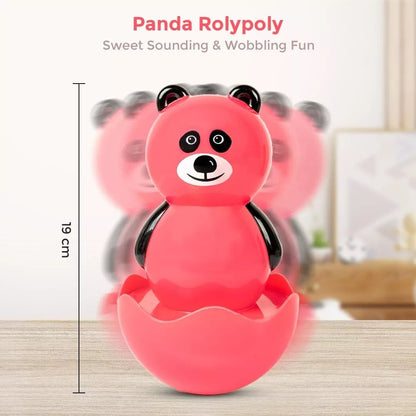 Panda Roly Poly Wobbling Toy with Sweet Sound - Bouncy Boo - Kids Toys Store