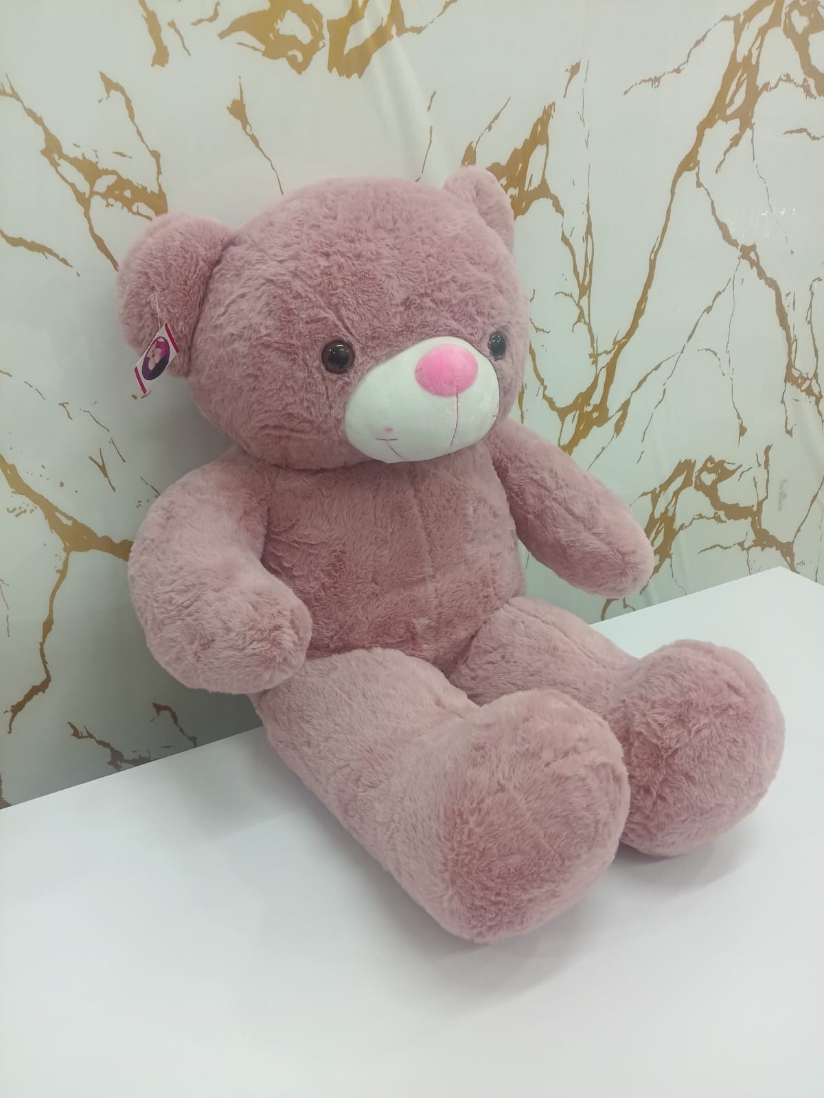 Pink Teddy Bear Soft Toy for Kids 1–6 Years | Cute Plush Toy - Bouncy Boo - Kids Toys Store