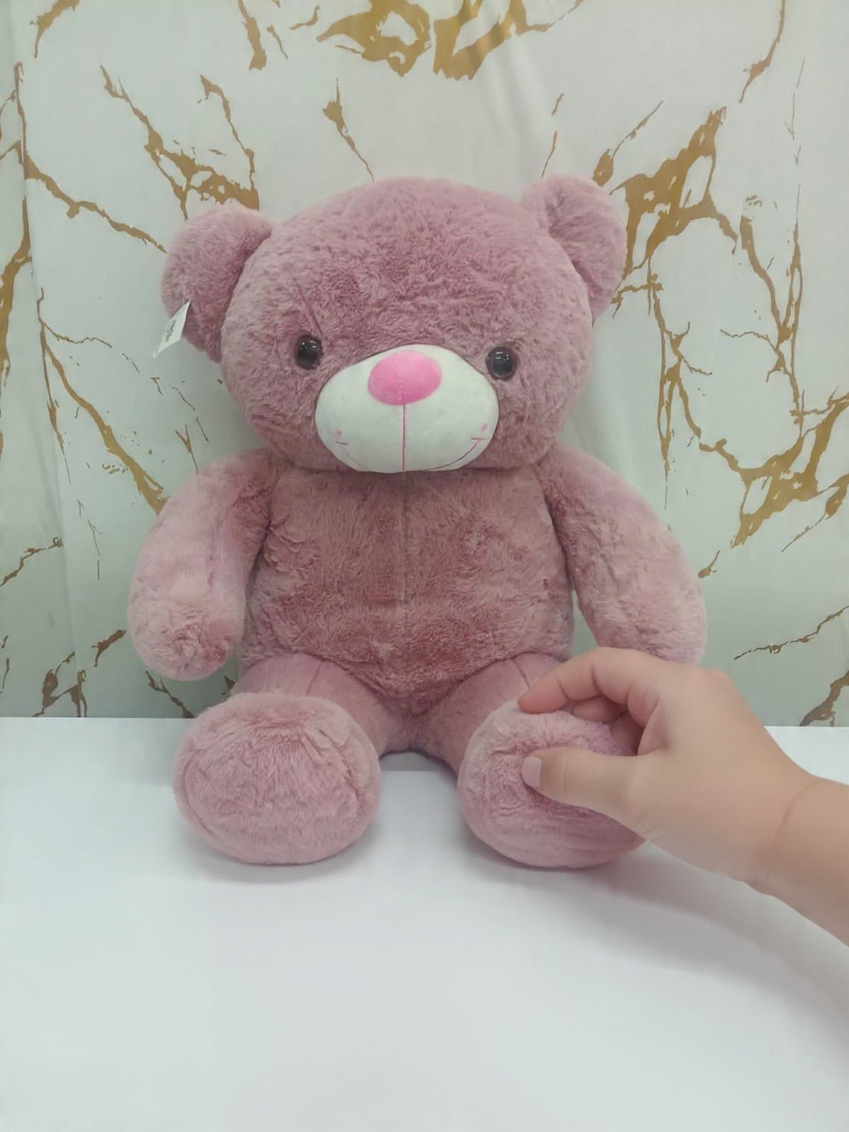 Pink Teddy Bear Soft Toy for Kids 1–6 Years | Cute Plush Toy - Bouncy Boo - Kids Toys Store