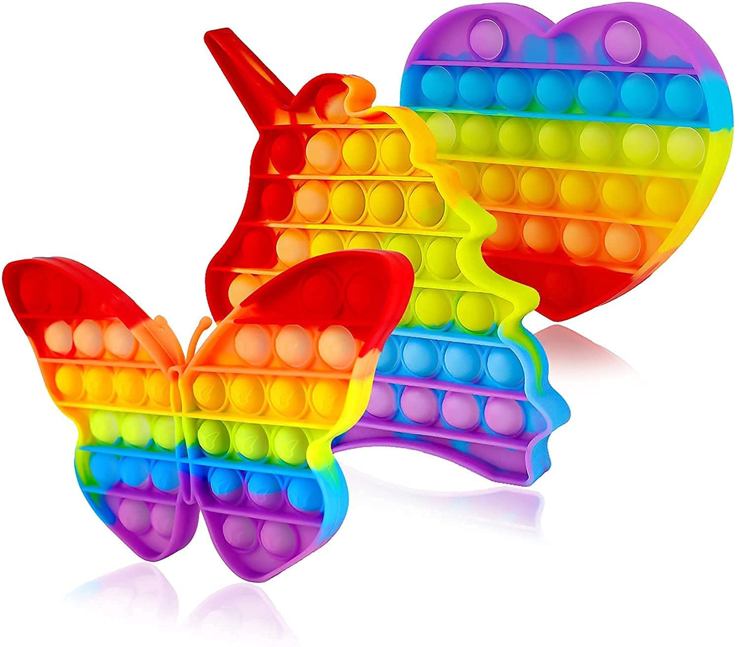 Pop It Fidget Toy for Kids 3+ Years | Sensory Stress Relief Fun - Bouncy Boo - Kids Toys Store