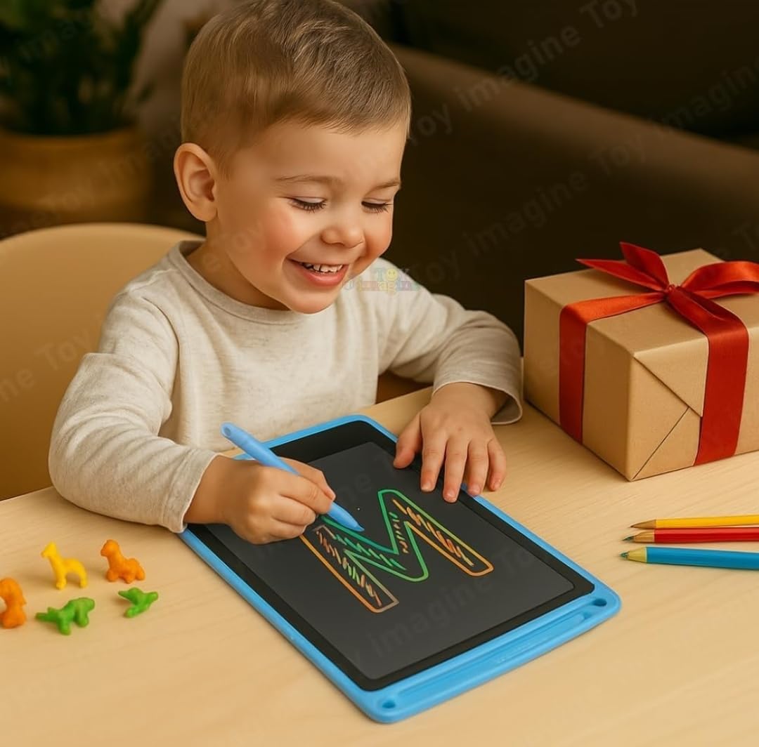 Premium LCD Writing Tablet for Kids Age 3+ – Enhances Creativity and Early Learning Skills - Bouncy Boo - Kids Toys Store