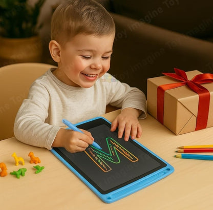 Premium LCD Writing Tablet for Kids Age 3+ – Enhances Creativity and Early Learning Skills - Bouncy Boo - Kids Toys Store