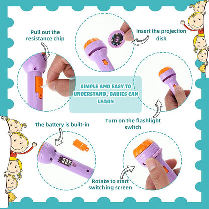 Projector torch toy for kids imagination play by Bouncy Boo