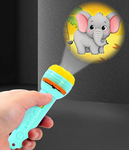 Projector torch toy for kids learning play by Bouncy Boo