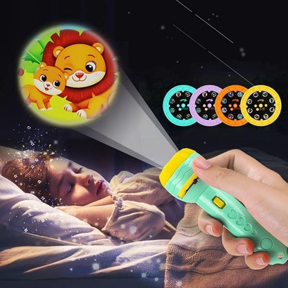 Projector torch toy for kids creative play by Bouncy Boo