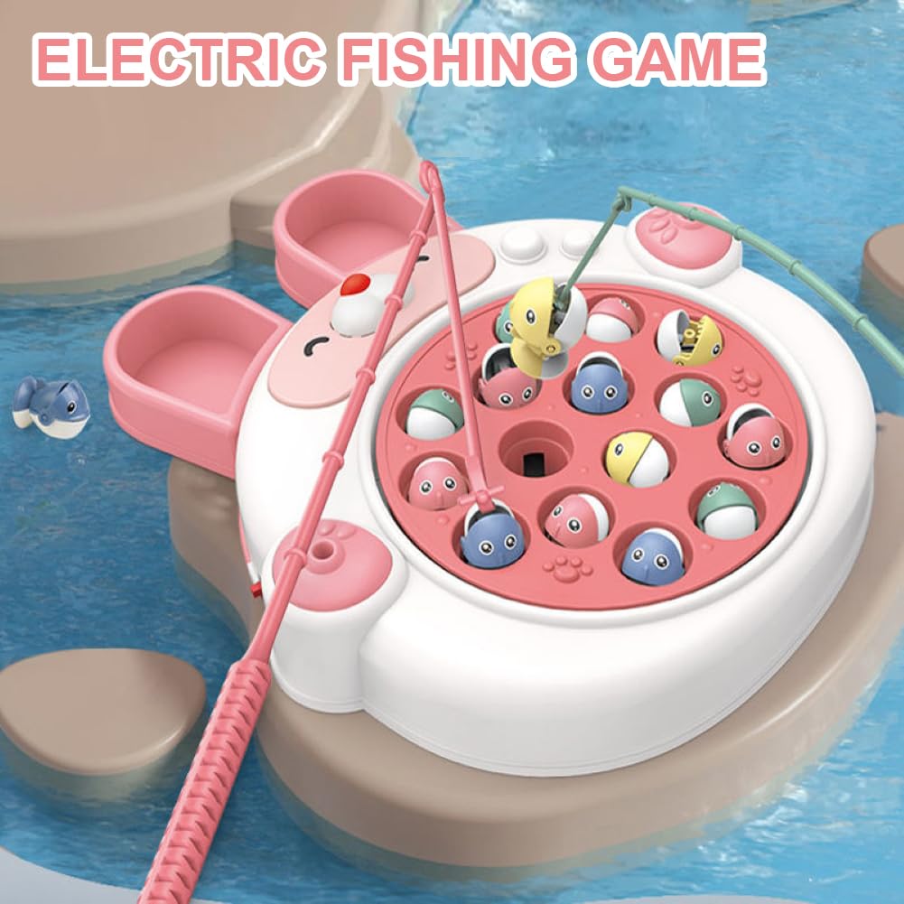 Rabbit Fishing Pond Game for Kids 3+ Years | Motor Skills & Fun Play - Bouncy Boo - Kids Toys Store