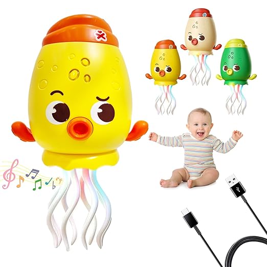 Rechargeable Dancing Crawling Musical Octopus Toy with LED Lights - Bouncy Boo - Kids Toys Store