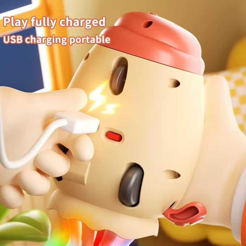 Rechargeable Dancing Crawling Musical Octopus Toy with LED Lights - Bouncy Boo - Kids Toys Store