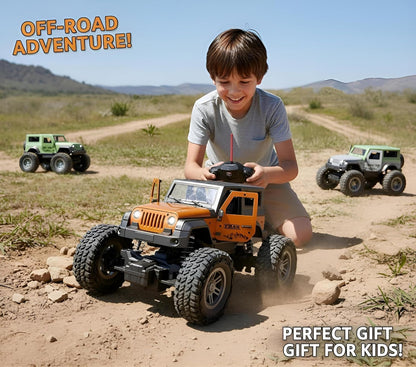 Remote Control Off Road Car for Kids 6+ Years | Rechargeable RC Adventure - Bouncy Boo - Kids Toys Store
