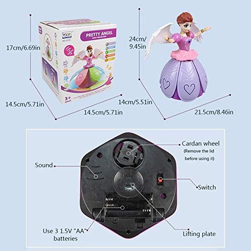 Rotating Musical Angel Doll - Bouncy Boo - Kids Toys Store