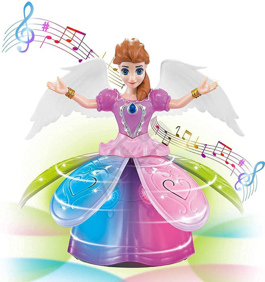Rotating Musical Angel Doll - Bouncy Boo - Kids Toys Store