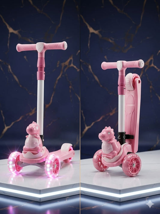 Scooter First Ride for Kids 2–5 Years | Balance & Confidence Builder - Bouncy Boo - Kids Toys Store