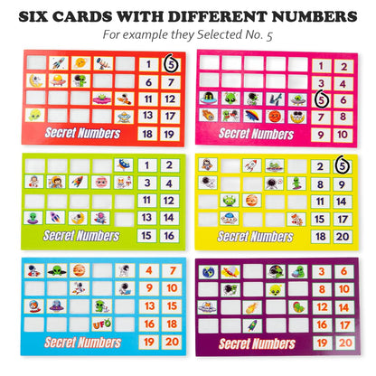Kids number puzzle toy for learning numbers by Bouncy Boo