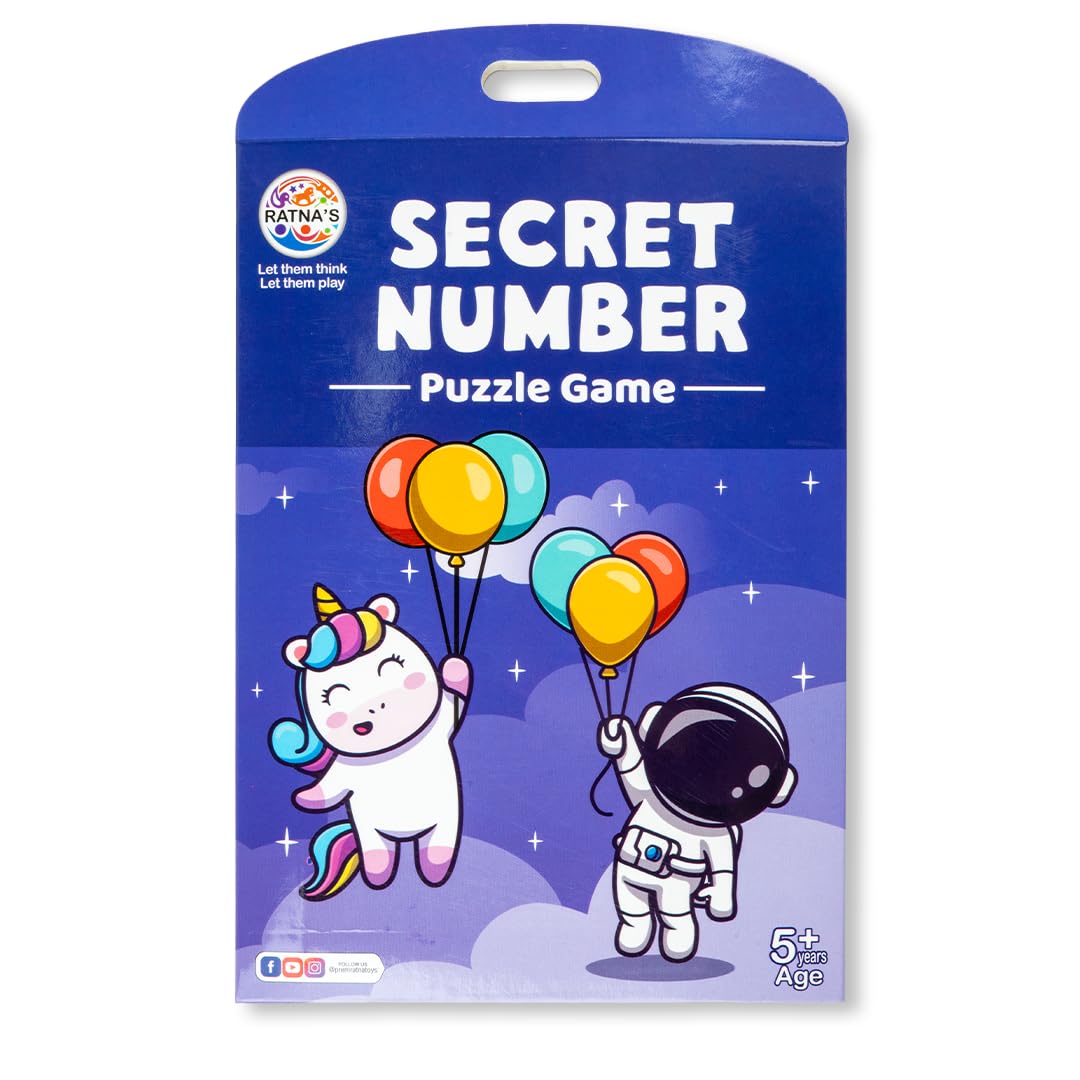 Number puzzle toy for kids logical thinking by Bouncy Boo
