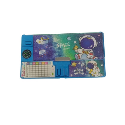 Smart Pencil Box for Kids 4–10 Years | Space Multifunction - Bouncy Boo - Kids Toys Store