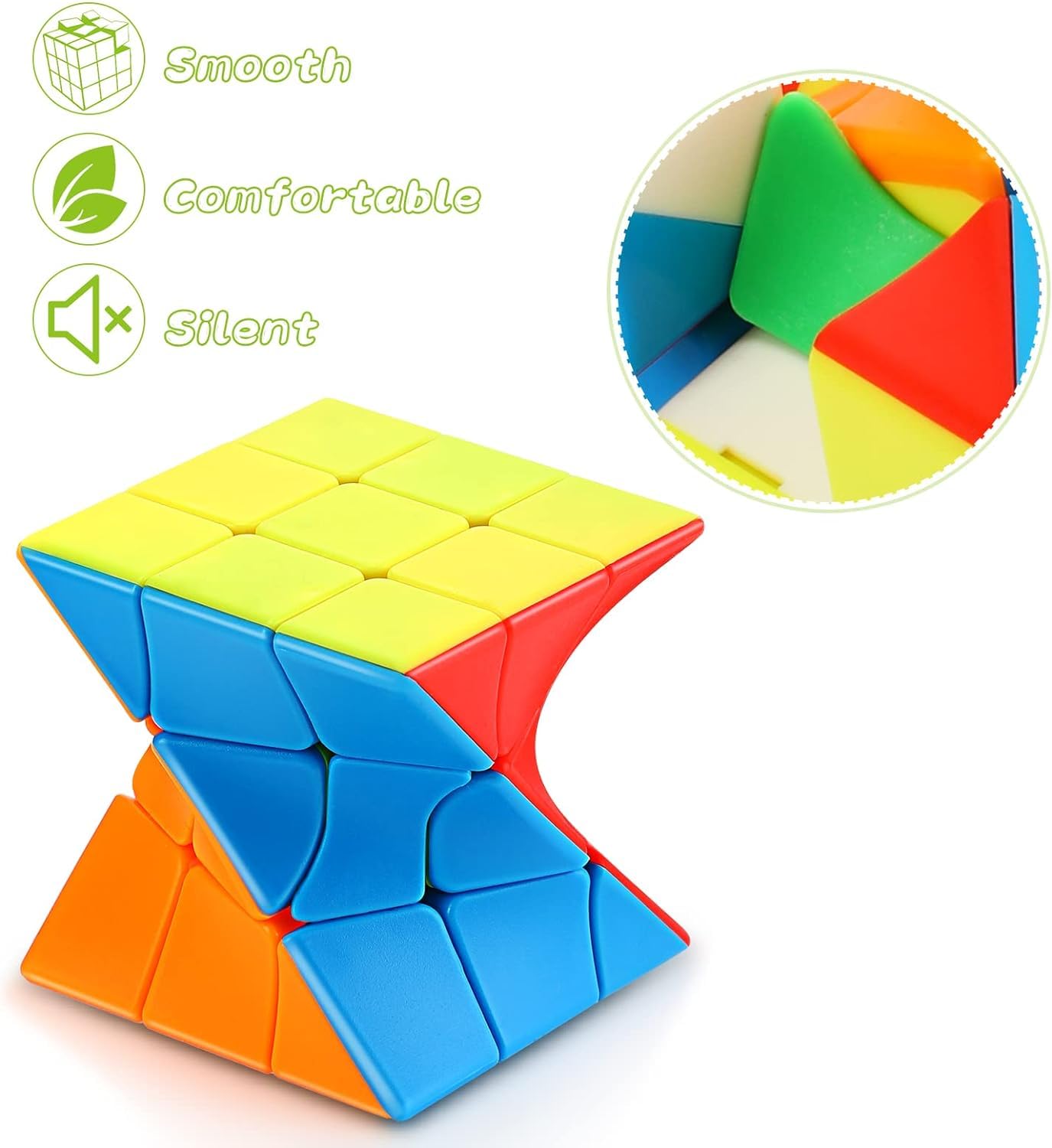 Smooth play speed cube puzzle for kids 6+ years – develops problem - solving skills and brain activity. - Bouncy Boo - Kids Toys Store