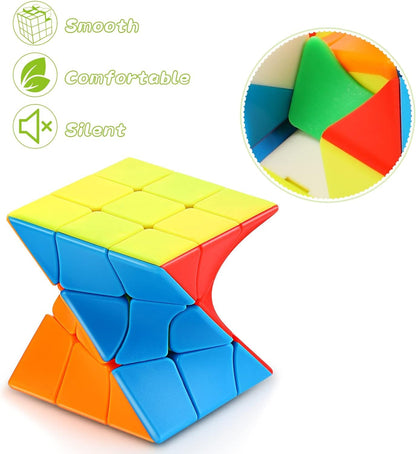 Smooth play speed cube puzzle for kids 6+ years – develops problem - solving skills and brain activity. - Bouncy Boo - Kids Toys Store
