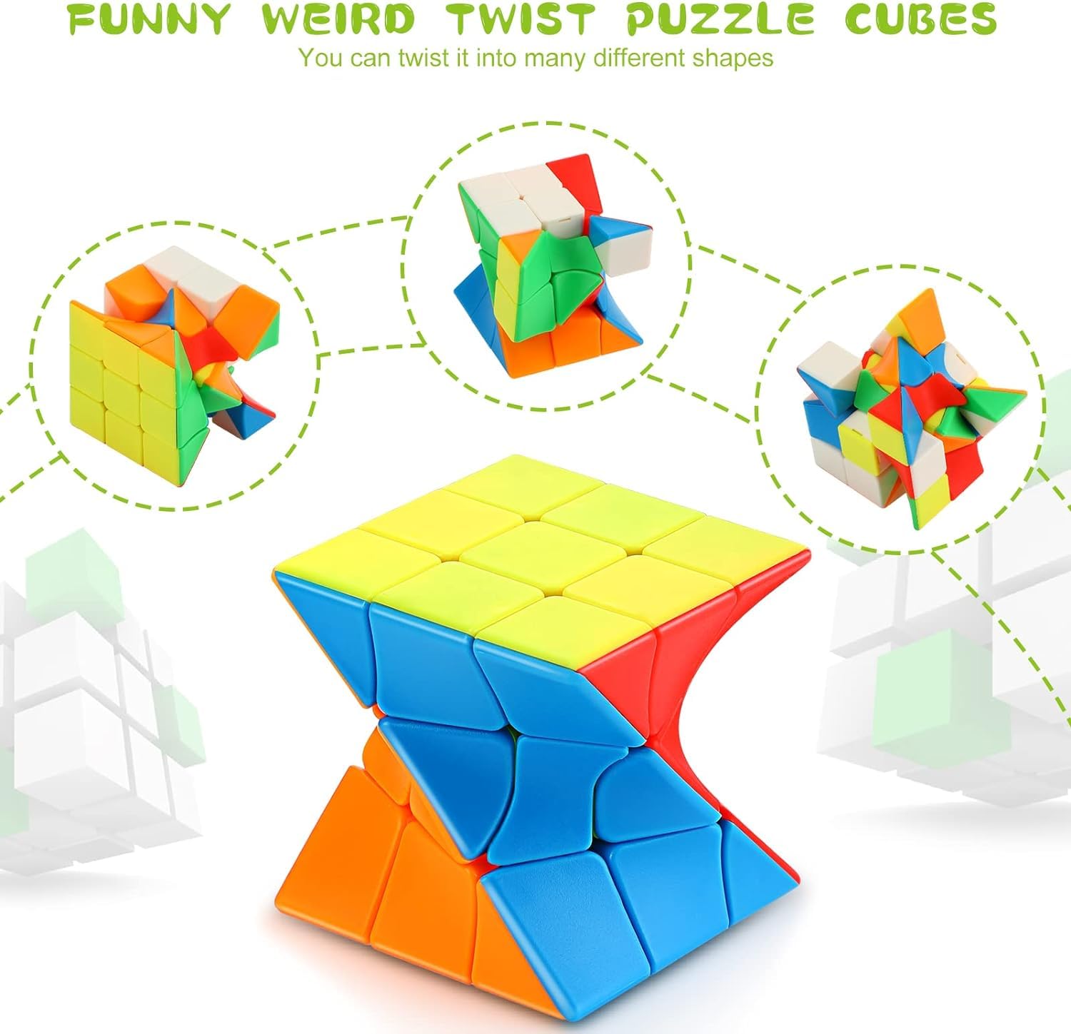Smooth play speed cube puzzle for kids 6+ years – develops problem - solving skills and brain activity. - Bouncy Boo - Kids Toys Store