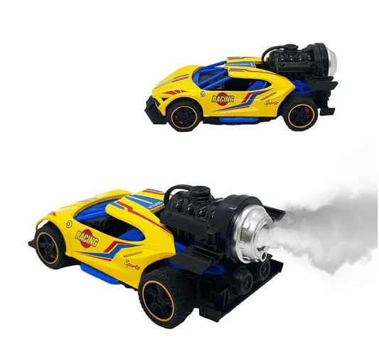 Car with Light, Sound & Safe Mist Effect
