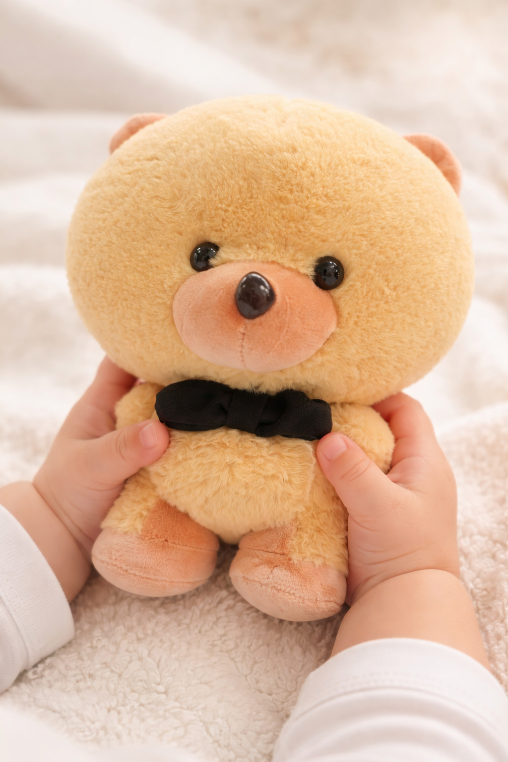Kids cuddly teddy bear soft toy by Bouncy Boo