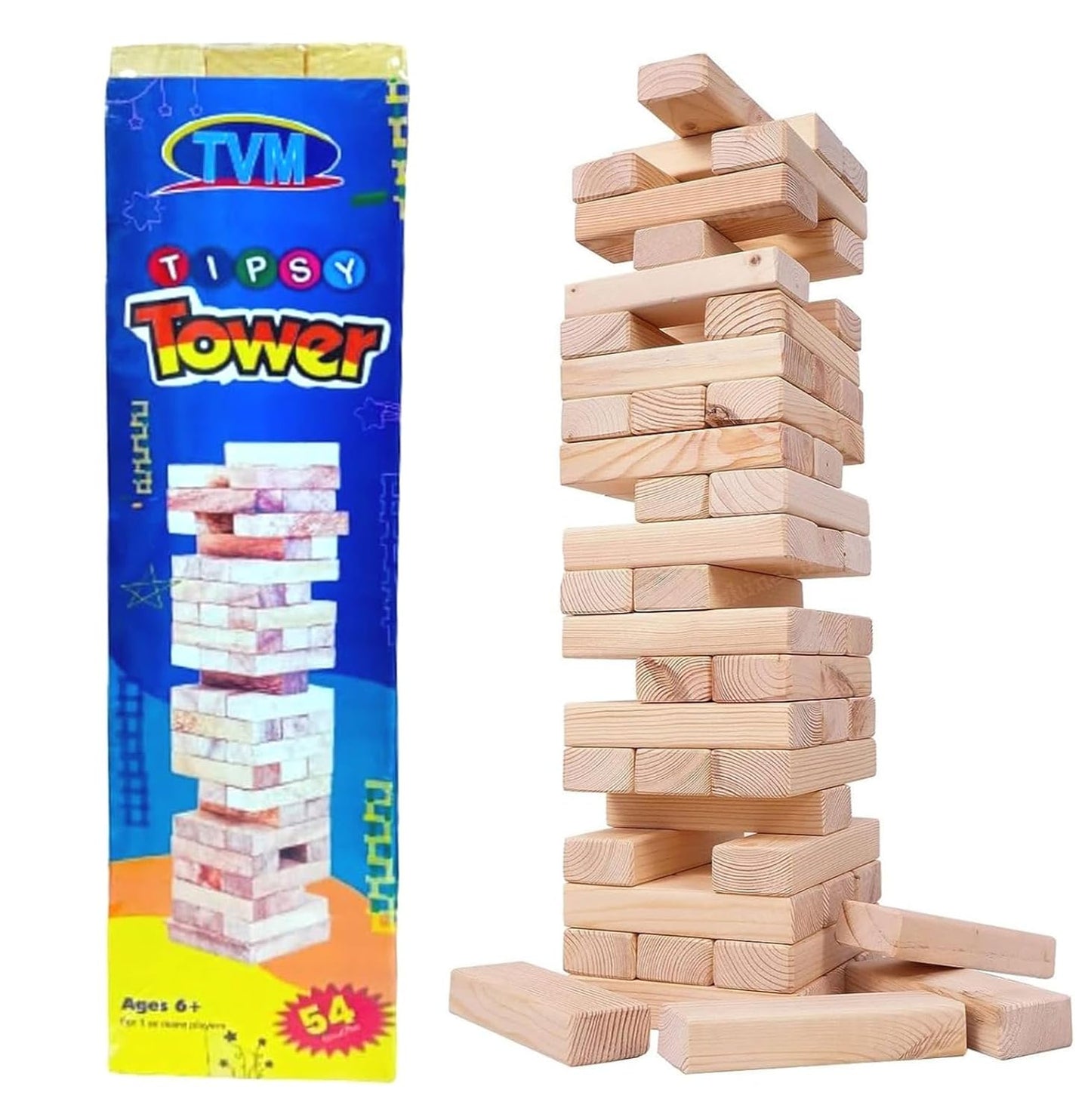 Tipsy Tower - A fun stacking game - Bouncy Boo - Kids Toys Store