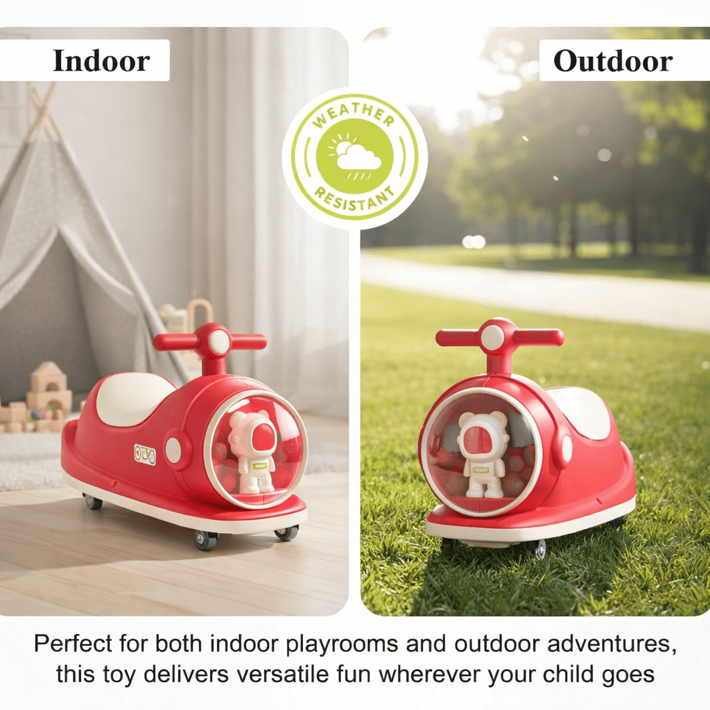 Toddler Ride On Scooter for Kids 1–4 Years | Fun Light & Sound Ride - Bouncy Boo - Kids Toys Store