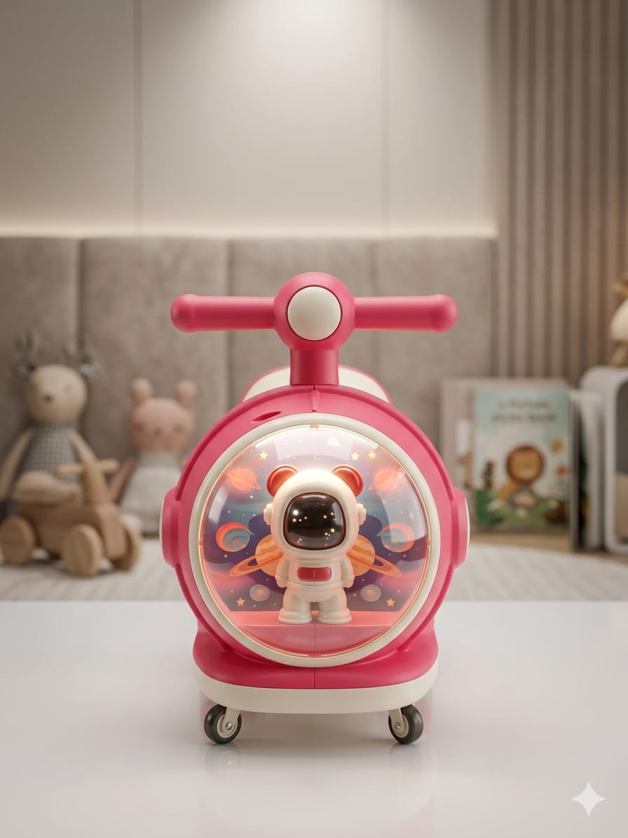 Toddler ride on scooter for balance play by Bouncy Boo
