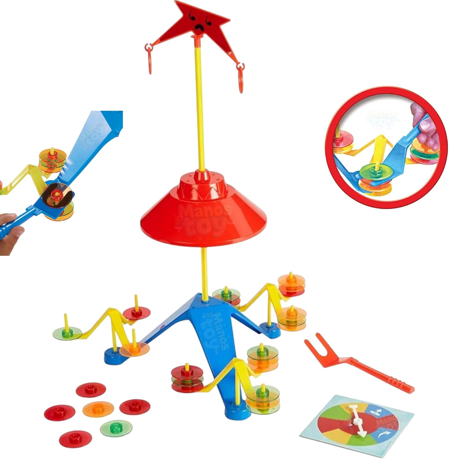 Toppling Tower Game for Kids 4–10 Years | Improves Focus & Hand - Eye Coordination - Bouncy Boo - Kids Toys Store