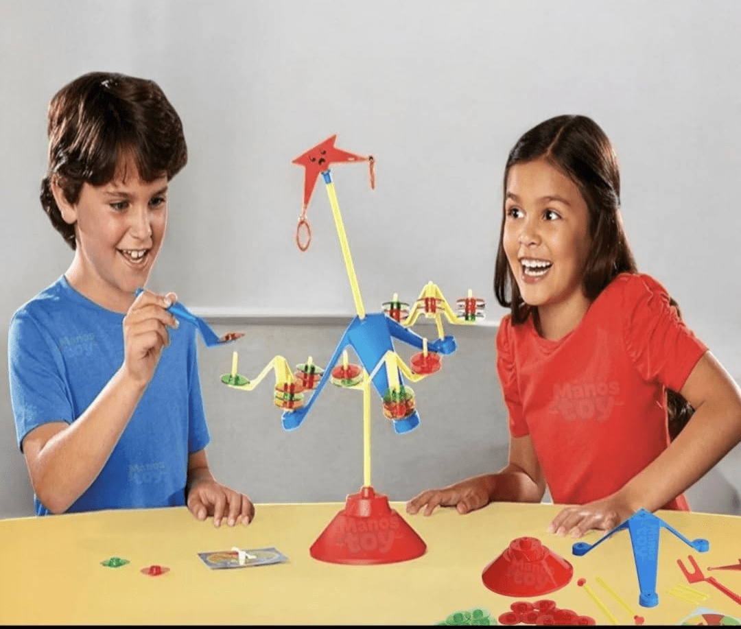 Toppling Tower Game for Kids 4–10 Years | Improves Focus & Hand - Eye Coordination - Bouncy Boo - Kids Toys Store