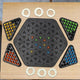 Triangle chess with connected lines - Bouncy Boo - Kids Toys Store
